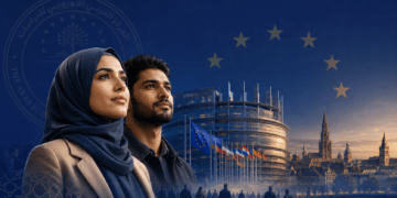 قراءة سياقية في انتقال حضور المسلمين من الامتثال القانوني إلى اختبار المرئية الدينية داخل المجال العام الأوروبي.